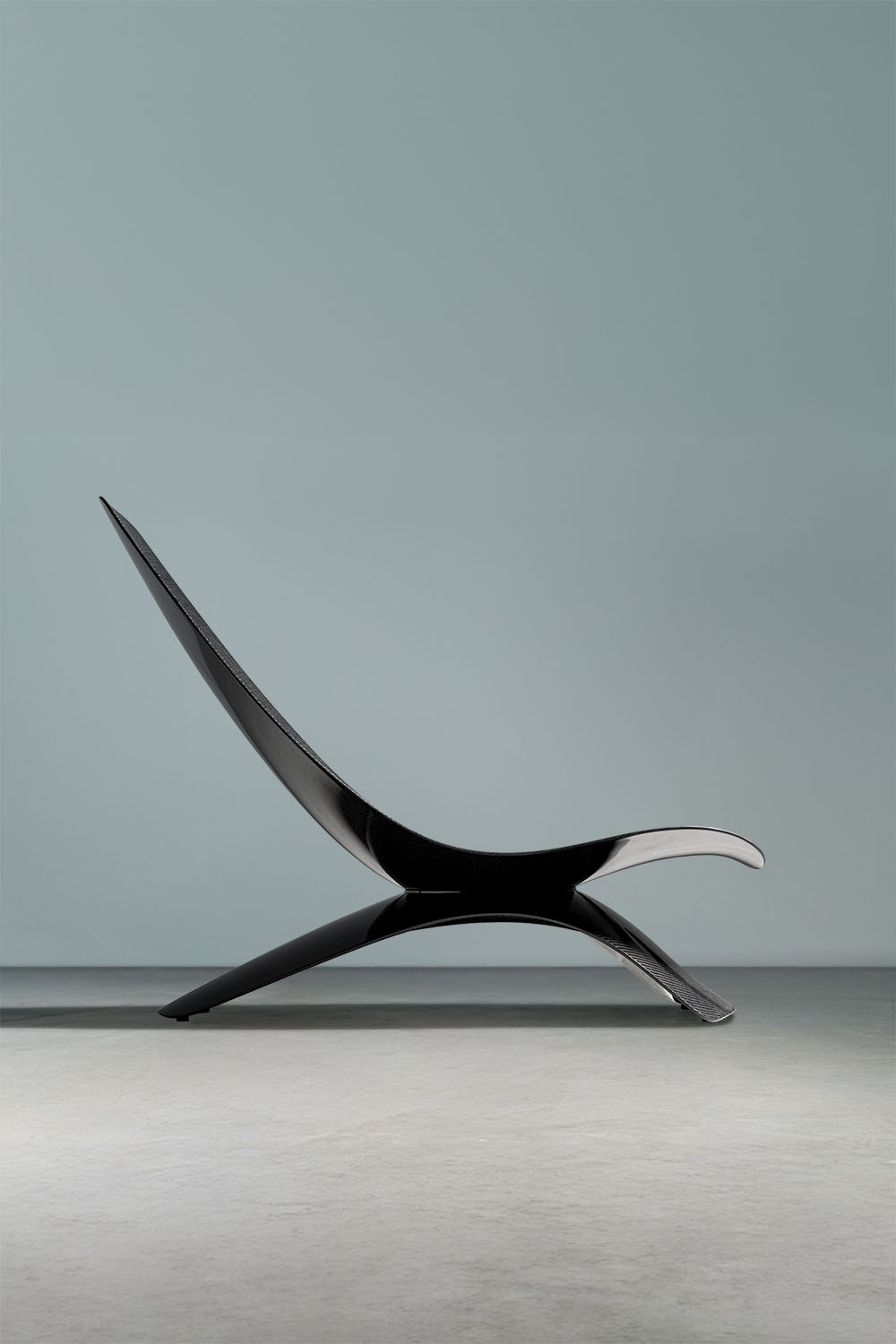 Mobilier design fabriqué en France - Le Fauteuil carbone par Kalisma